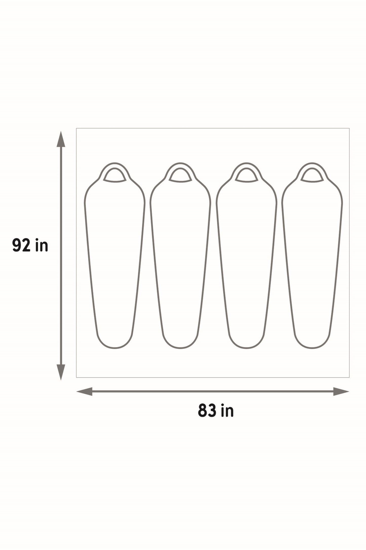 Kelty M55865 Footprint For Wireless 4 Tent