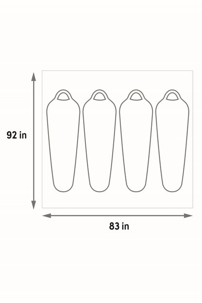 Kelty M55865 Footprint For Wireless 4 Tent