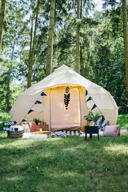  5m Luna Bell Tent Canvas Lite 200gsm