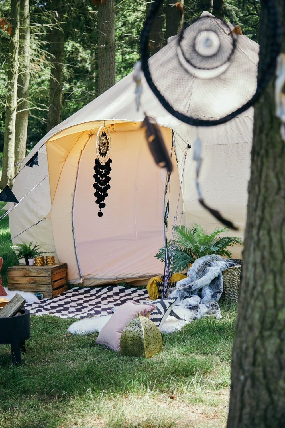  5m Luna Bell Tent Canvas Lite 200gsm