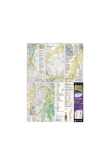  M57C8E Cumbria Way Trail Map