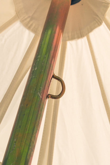  M59793 4m Polycotton Bell Tent + Zipped PVC Groundsheet