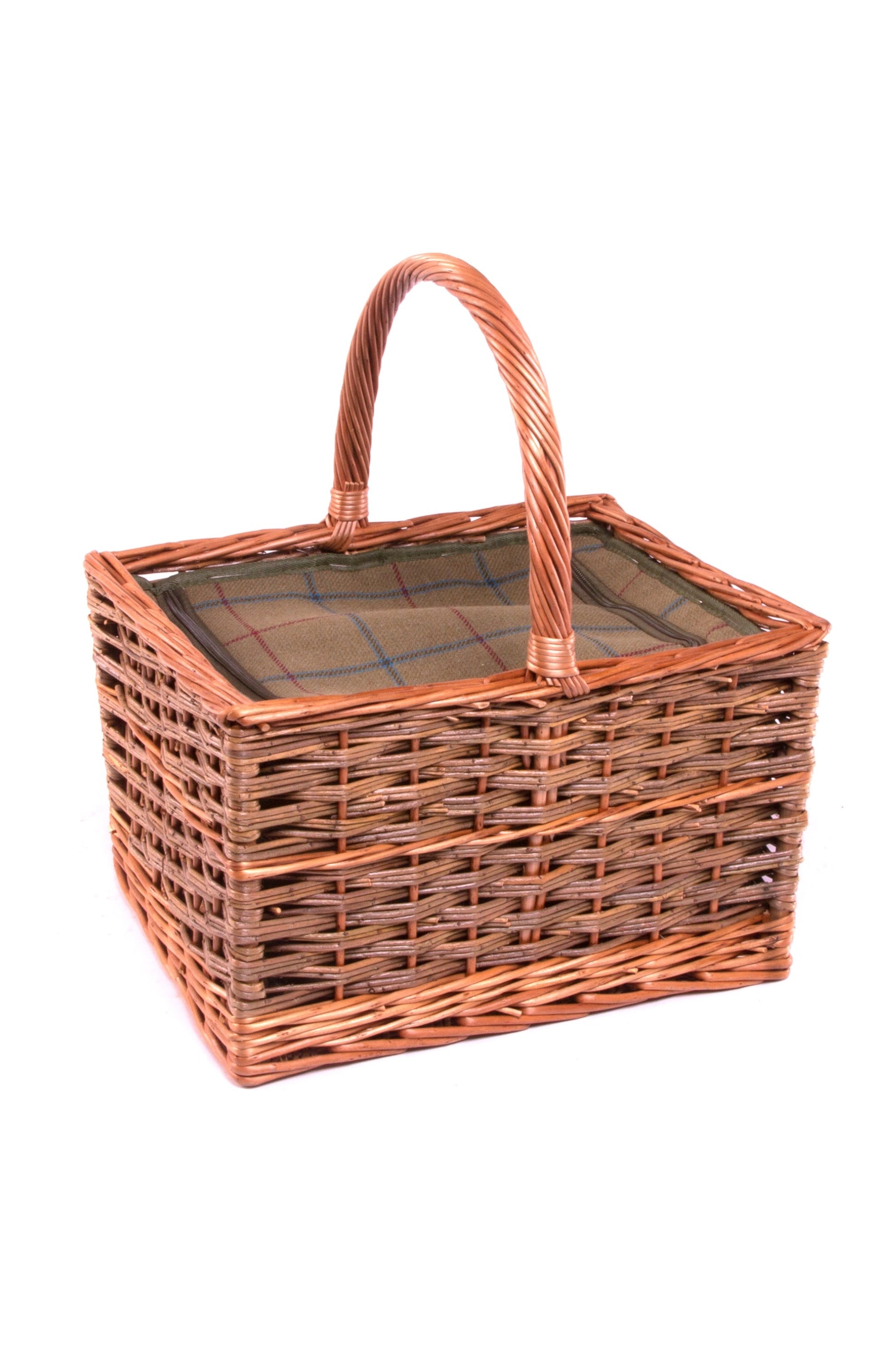  M5BFC8 Yorkshire Wicker Picnic Basket With Fitted Cooler