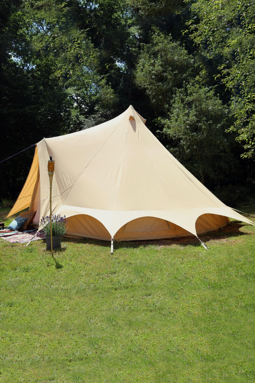  3m Bell Tent Plus Canvas Lite 200gsm