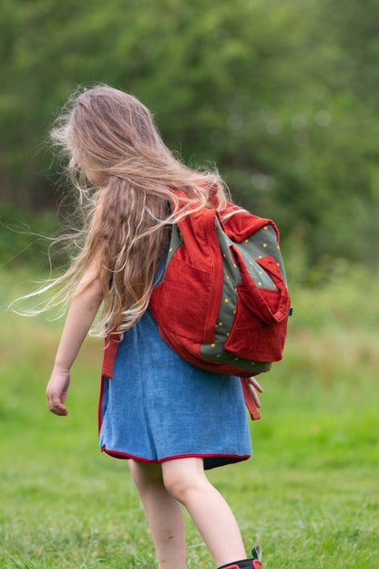  M61542 Stars Kids 100% Organic Cotton Adventure Backpack