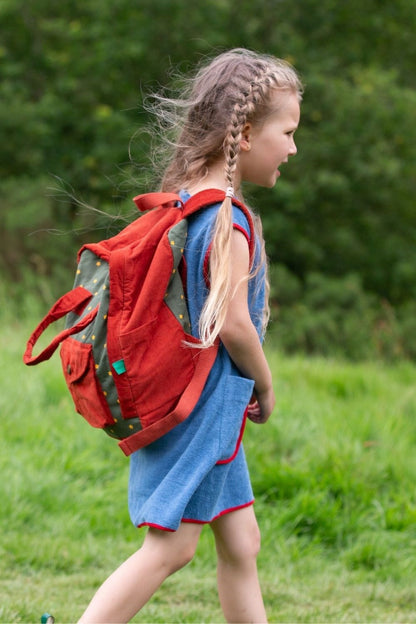  M61542 Stars Kids 100% Organic Cotton Adventure Backpack