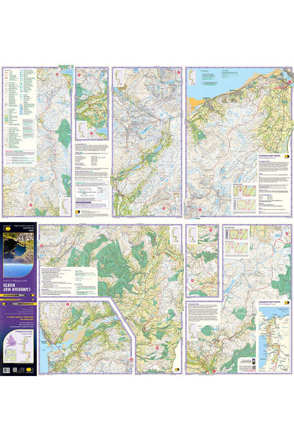  M65498 Cambrian Way Trail Map Set