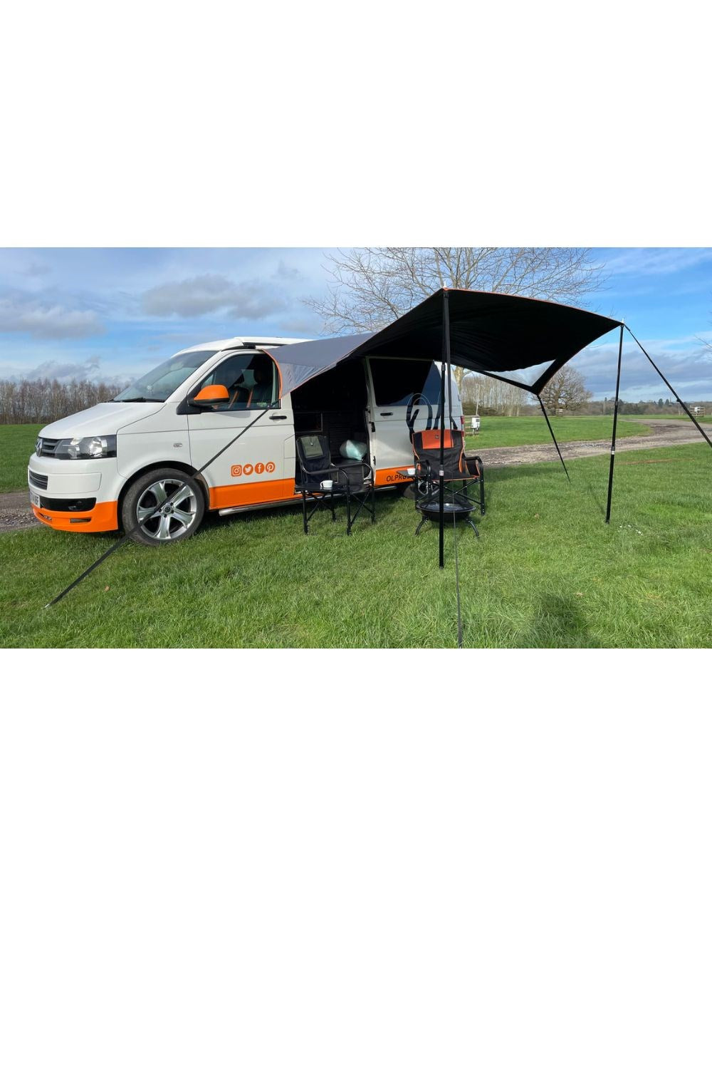  M65A35 Modern Shade Campervan Canopy