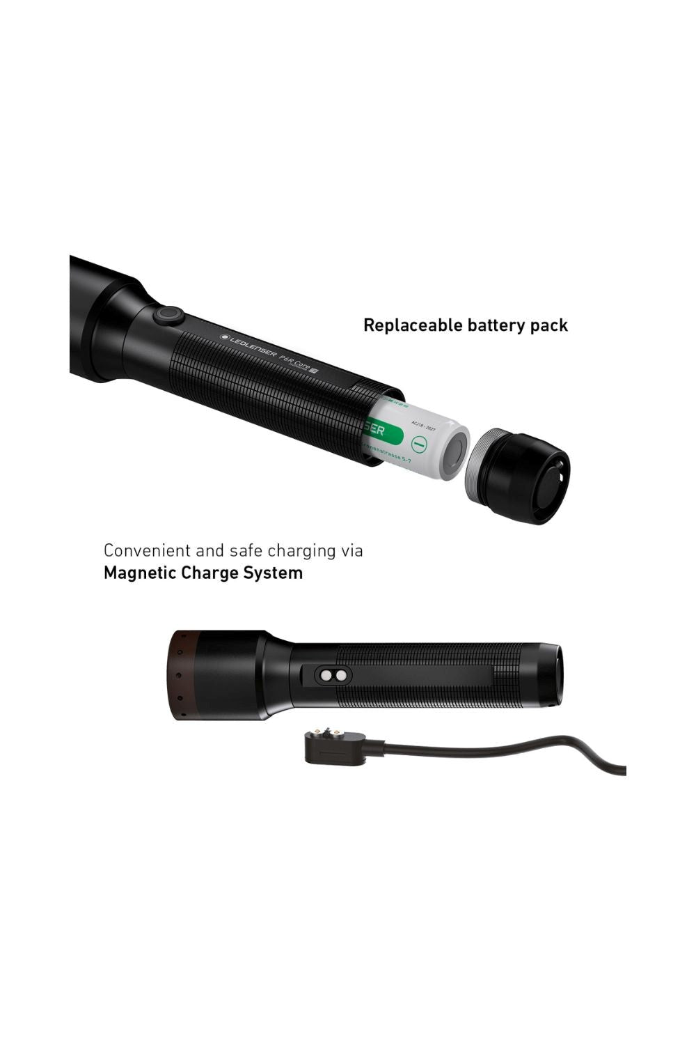Ledlenser M68FAC P6R Core Rechargeable LED Torch