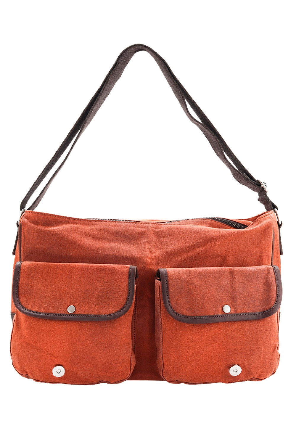  Mens Waxed Canvas Messenger Bag