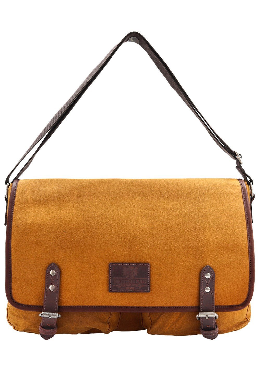  Mens Waxed Canvas Messenger Bag
