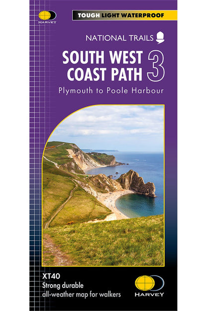  M6AA96 South West Coast Path 3 Trail Map