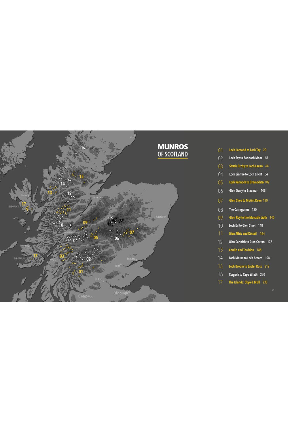  M6B08B The Munros: The Complete Collection Of Maps