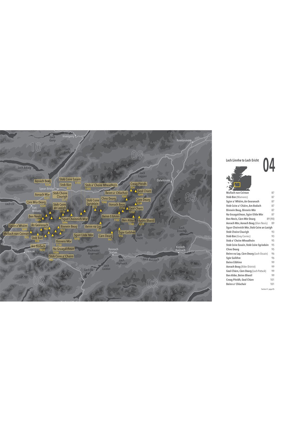  M6B08B The Munros: The Complete Collection Of Maps