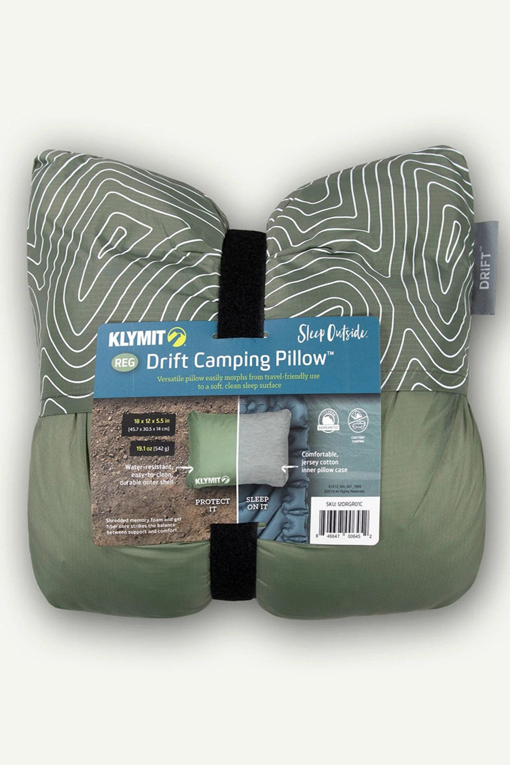 Klymit M6BD07 Drift Car Camp Pillow