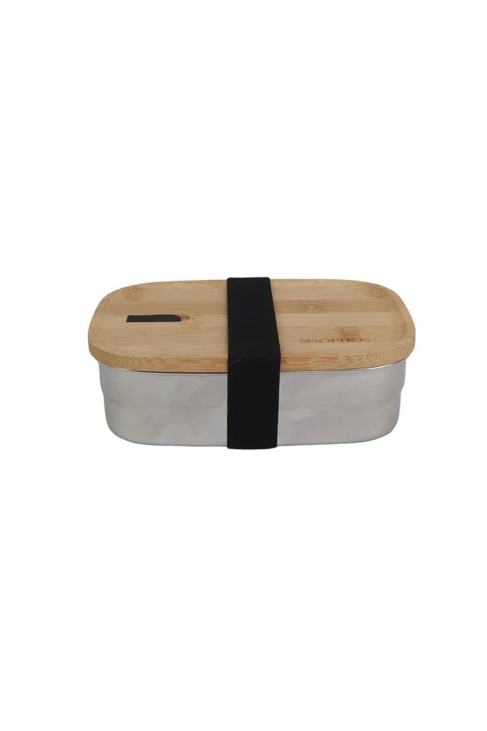  M6ED69 800ml Bamboo Steel Lunch Box