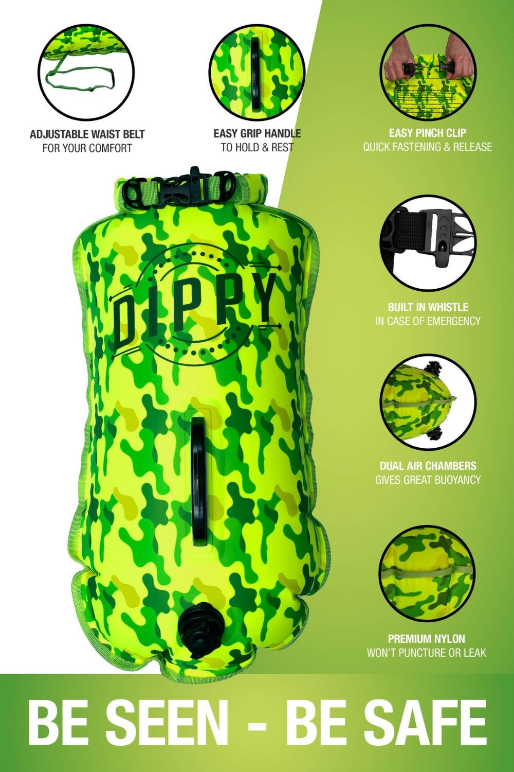  M6F084 28L Swim Buoy Dry Bag