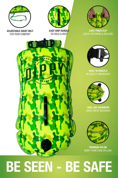  M6F084 28L Swim Buoy Dry Bag