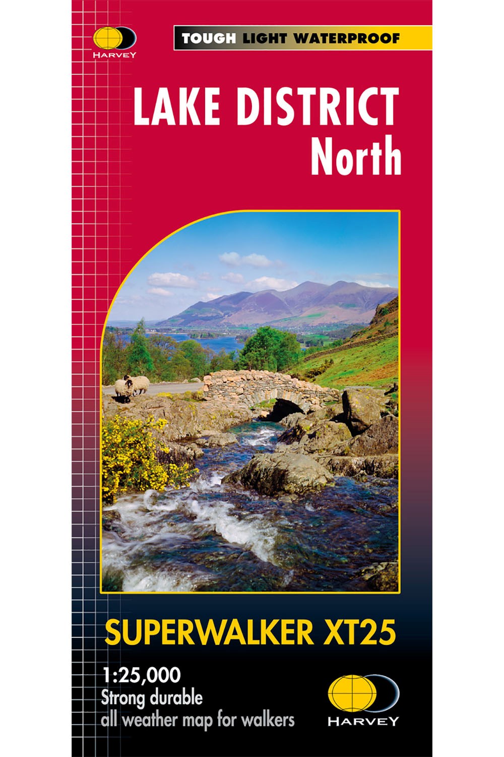  M6FEE2 Lake District North Superwalker Map