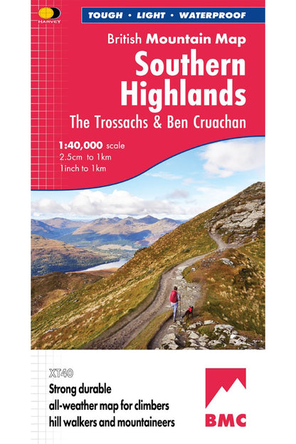  M7099E Southern Highlands British Mountain Map