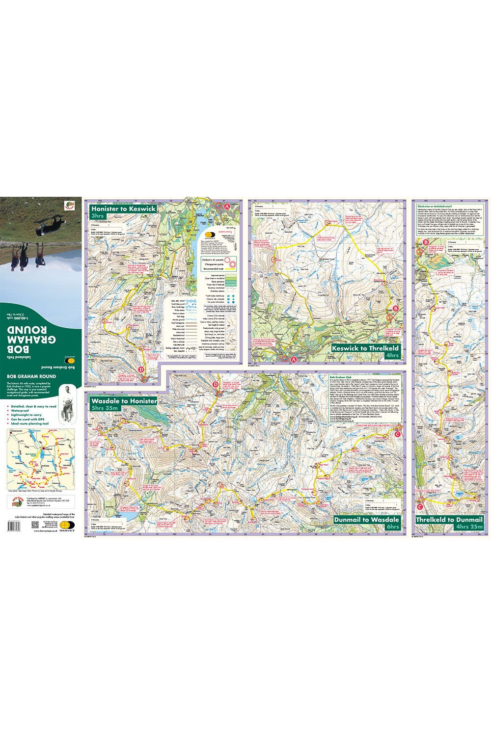  M70B27 Bob Graham Round Challenge Map