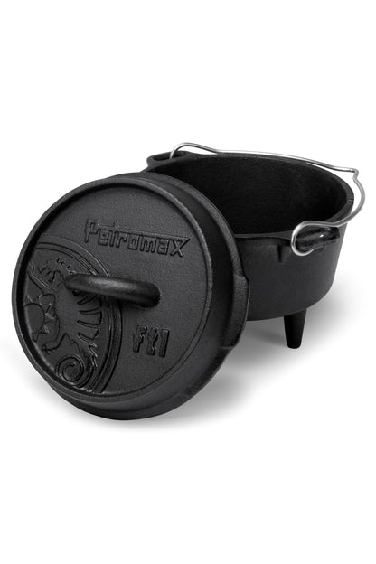 Petromax M70FC2 0.93L Cast Iron Dutch Oven With Legs