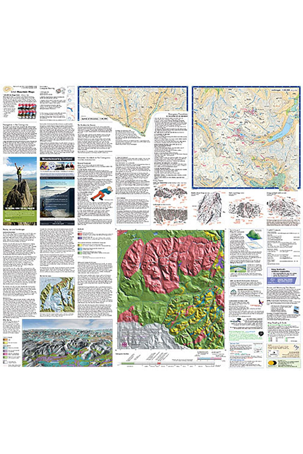  M70FE4 Cairngorms & Lochnagar British Mountain Map