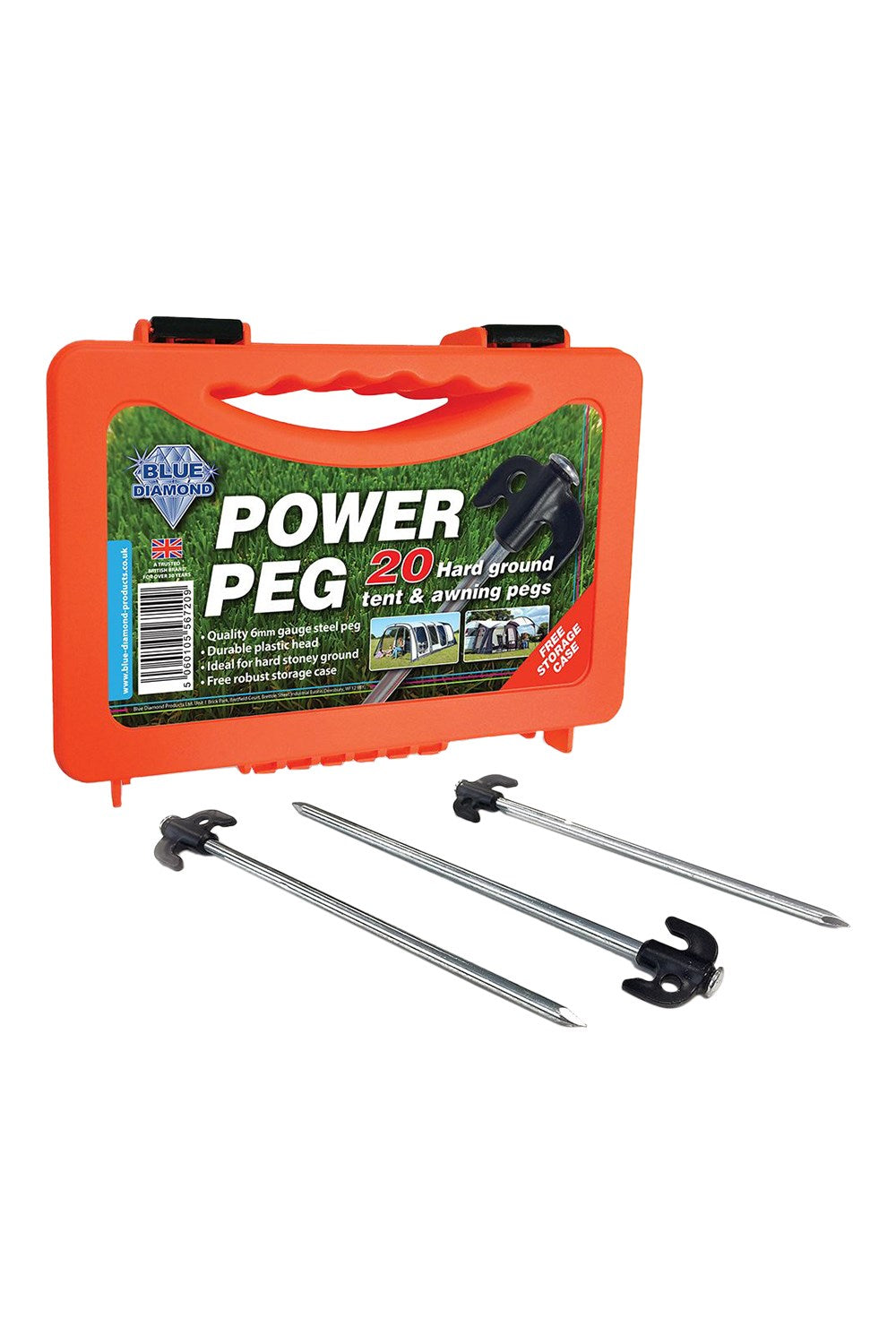  M711AB Power Pegs (case Of 20)