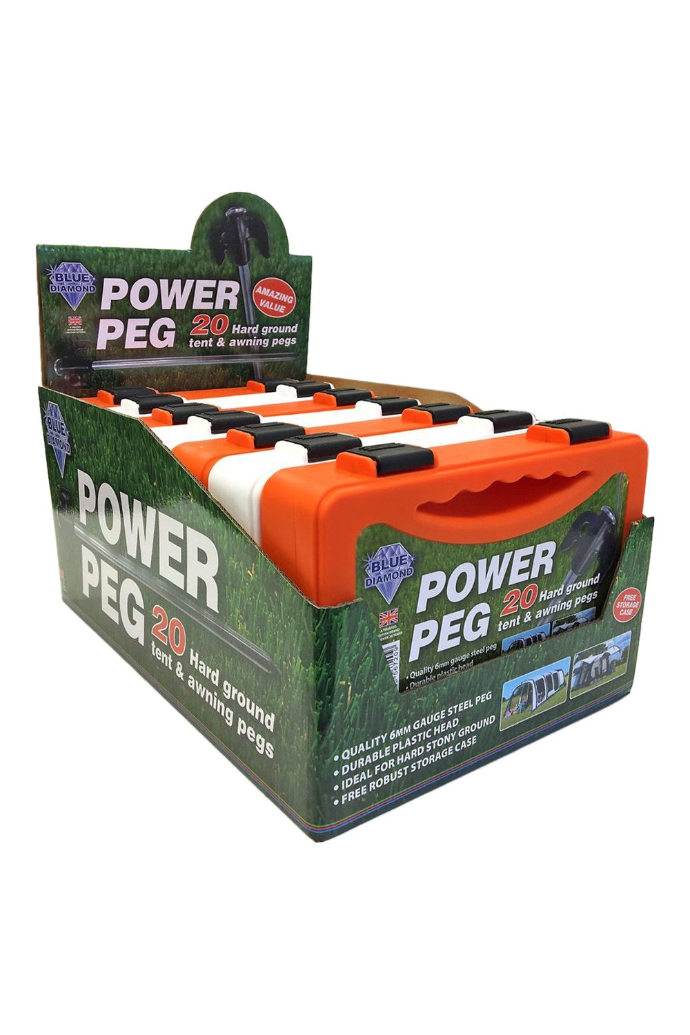  M711AB Power Pegs (case Of 20)