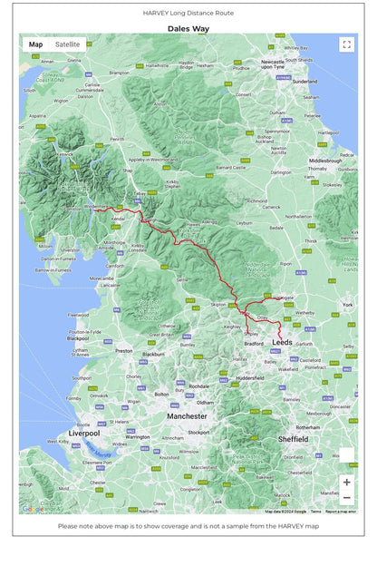  M71E6D Dales Way Trail Map