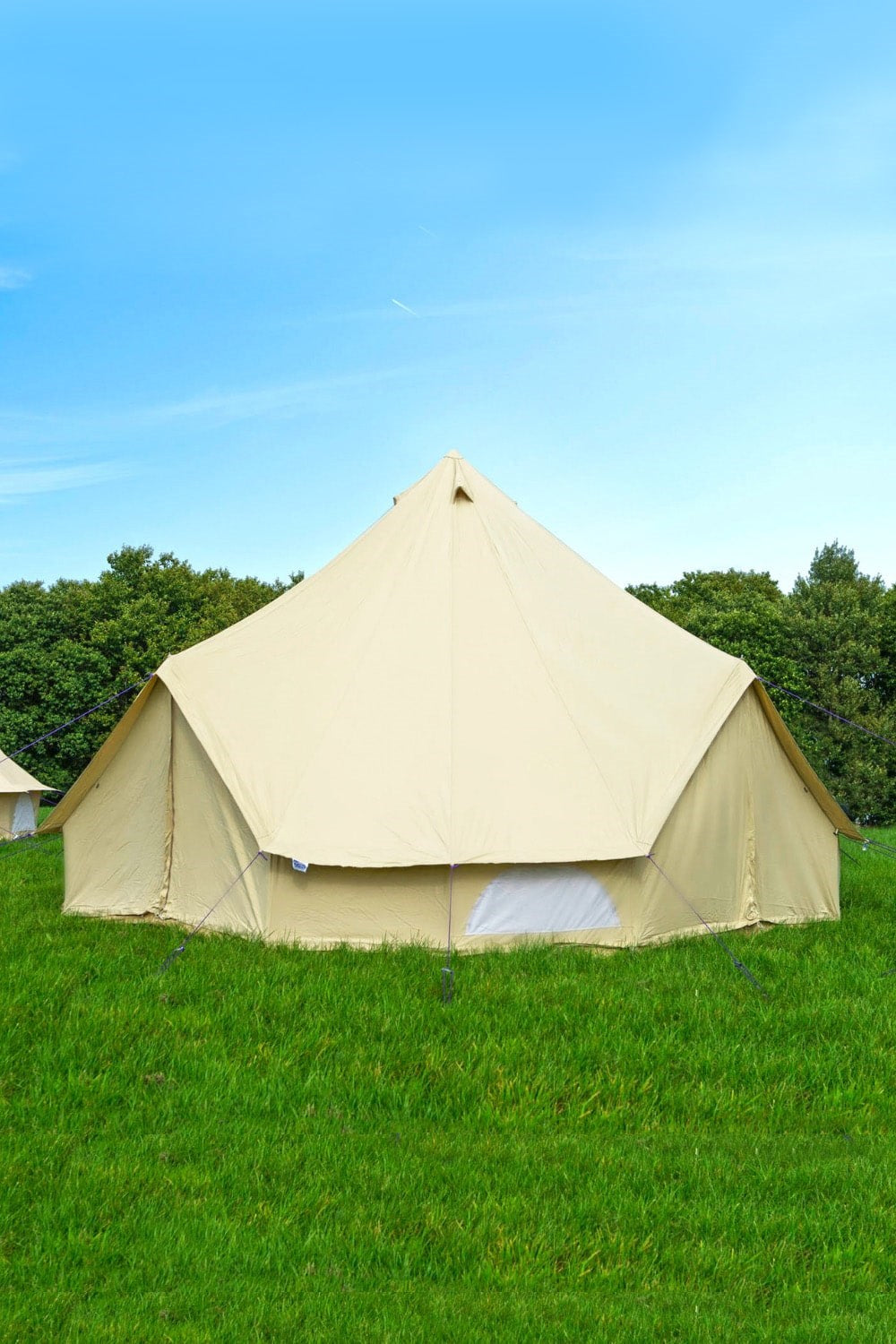  7m Bell Tent Quad Door Canvas 285gsm