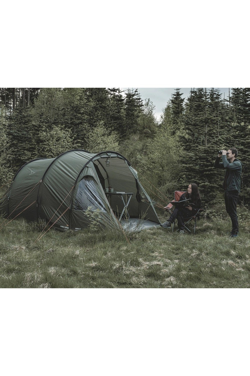 Easy Camp M73385 Hidra 4 Poled Adventure Tunnel Tent (4 Person)