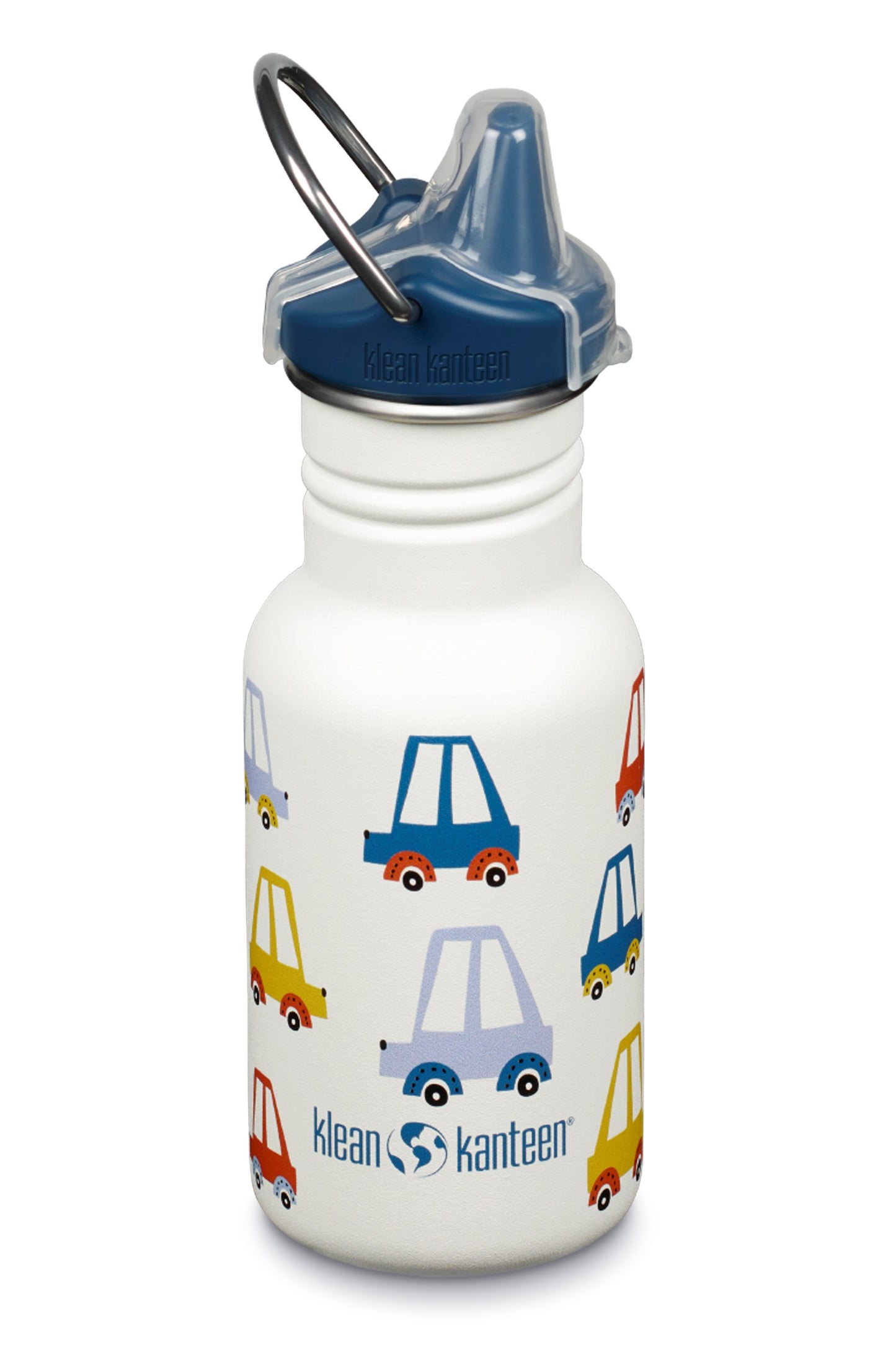 Klean Kanteen M73F9E Kids Classic 355ml Water Bottle Sippy Cap