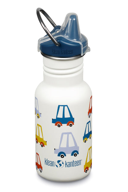 Klean Kanteen M73F9E Kids Classic 355ml Water Bottle Sippy Cap