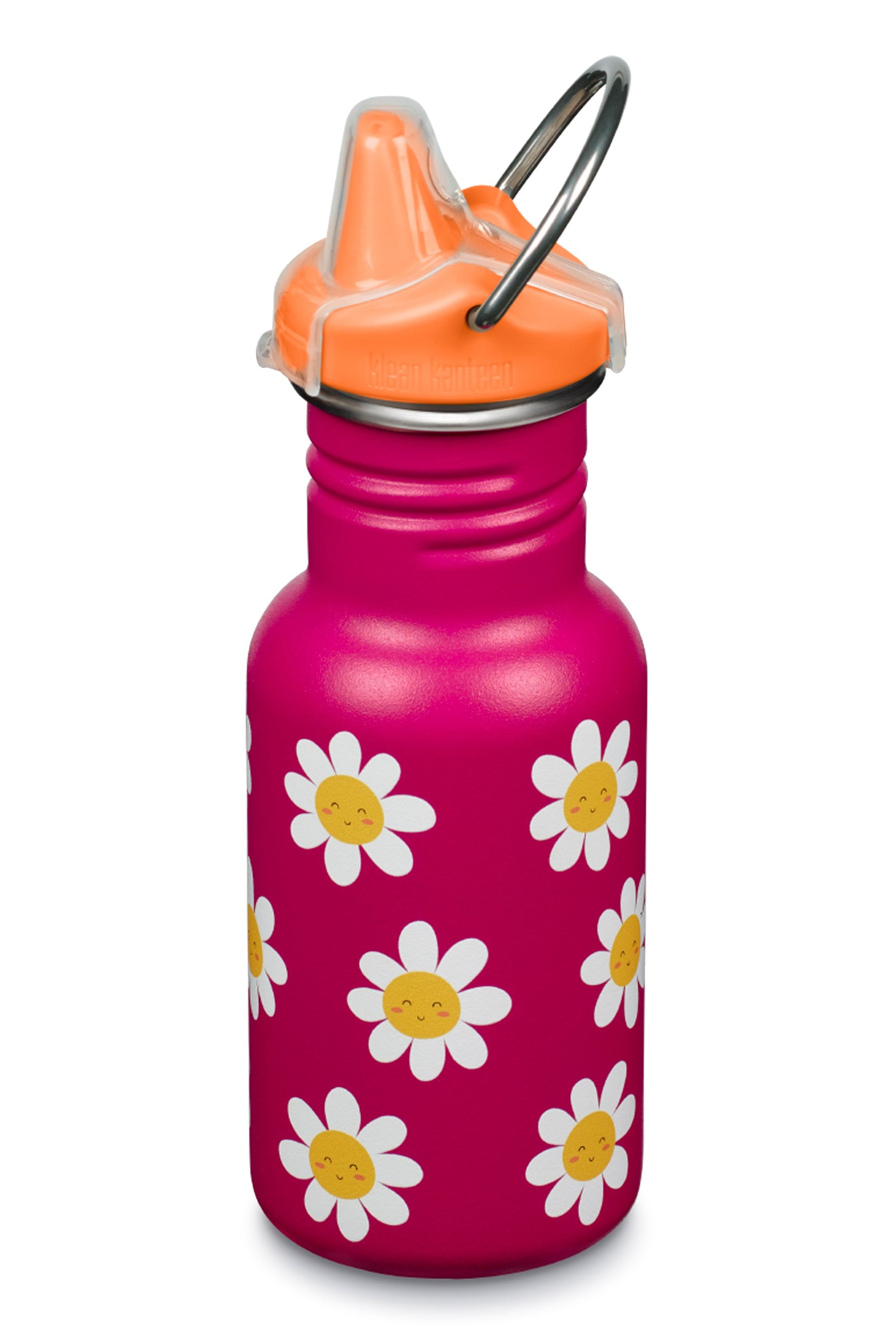Klean Kanteen M73F9E Kids Classic 355ml Water Bottle Sippy Cap