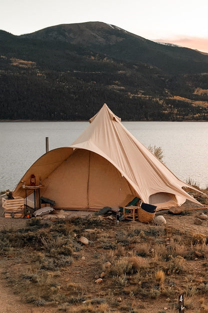  5m Star Bell Tent Fire Retardant Cotton 320gsm