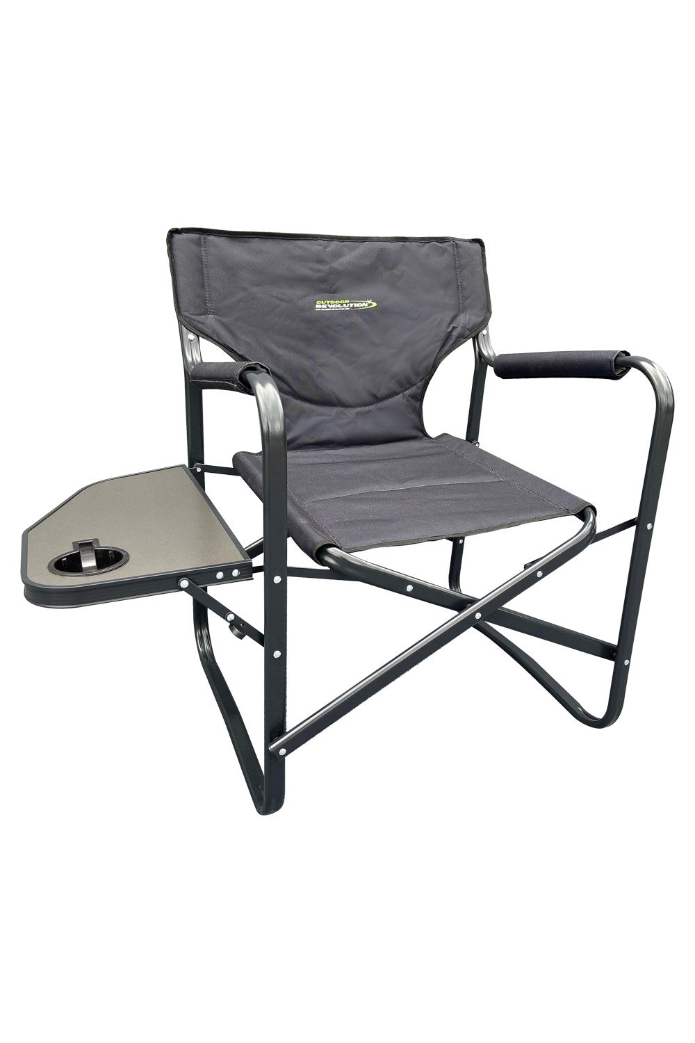  Folding Director Camp Chair With Side Table