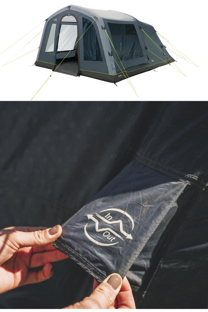 Outwell M77681 Michigan 4 Person Air Tent