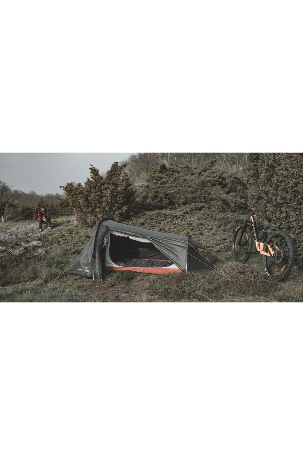 Easy Camp M7912F Sarek 1 Adventure Tunnel Camping Tent (1 Person)