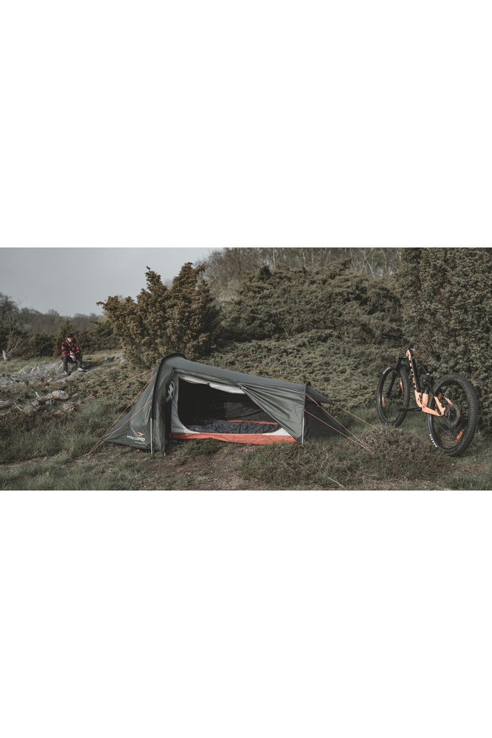Easy Camp M7912F Sarek 1 Adventure Tunnel Camping Tent (1 Person)