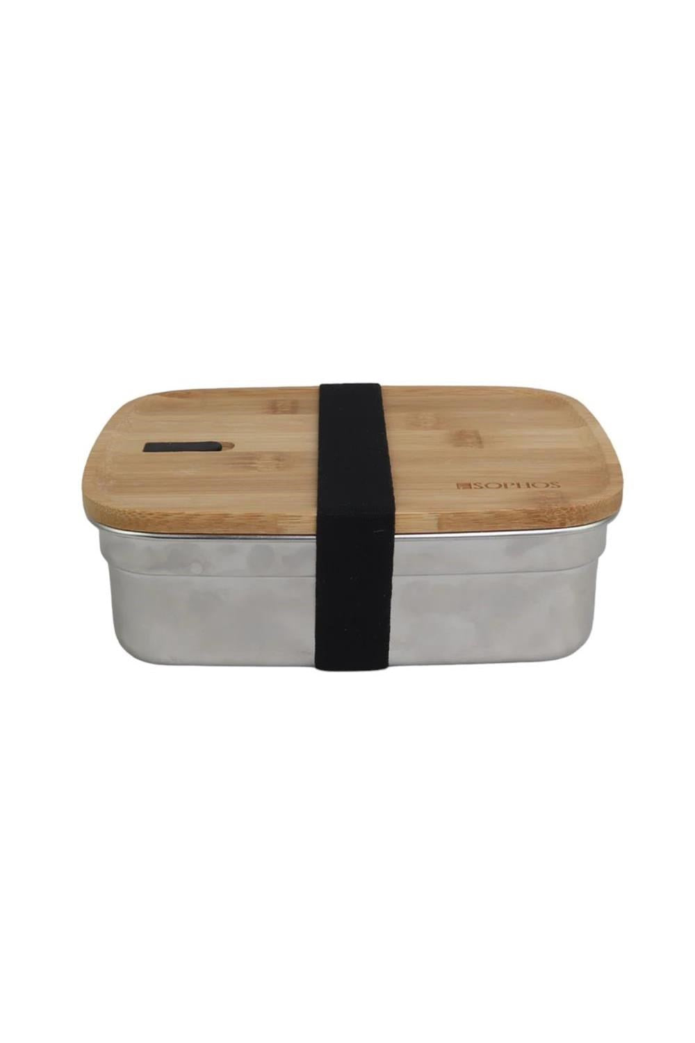  M7CD38 1200ml Bamboo Steel Lunch Box