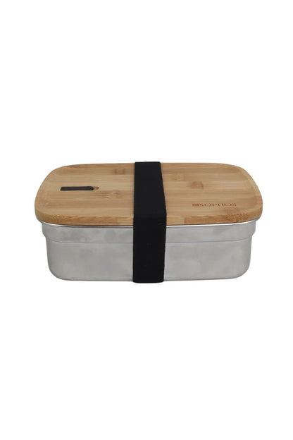  M7CD38 1200ml Bamboo Steel Lunch Box