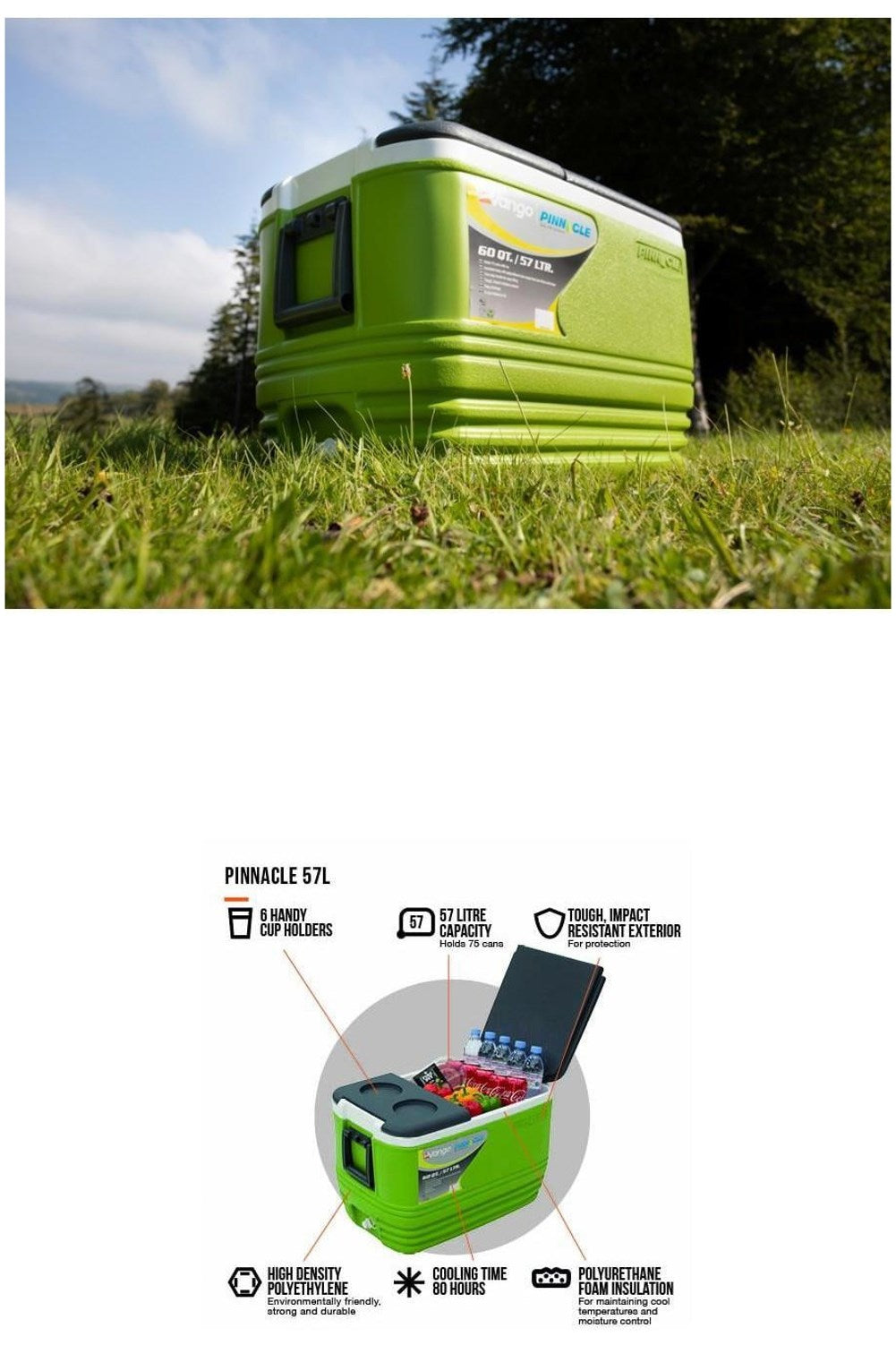 Vango M7D134 Pinnacle 57 Litre Coolbox