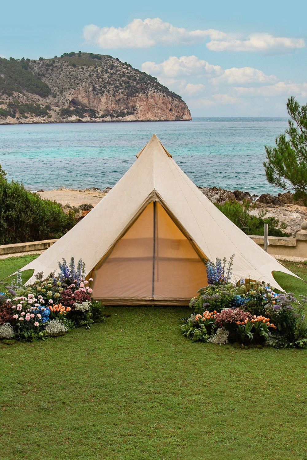  6m Bell Tent Plus Canvas Lite 200gsm