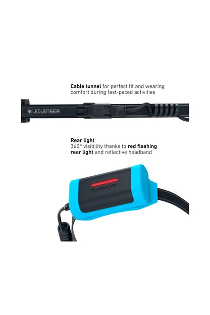 Ledlenser M7EE70 NEO9R Rechargeable Running LED Head Torch