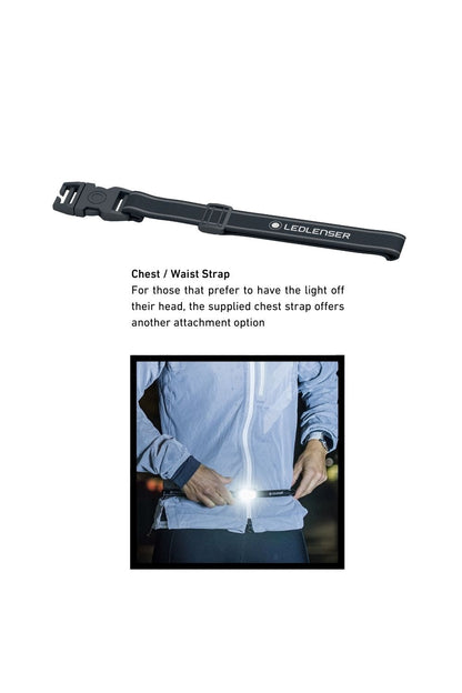 Ledlenser M7EE70 NEO9R Rechargeable Running LED Head Torch