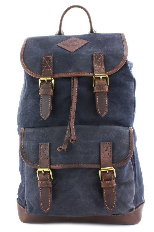  Mens Waxed Canvas Rucksack