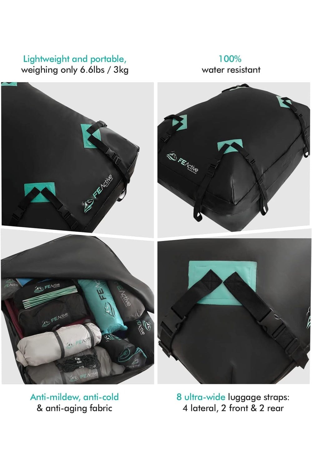  M7F22D Tavarua Cargo Rooftop Carrier - 100% Waterproof