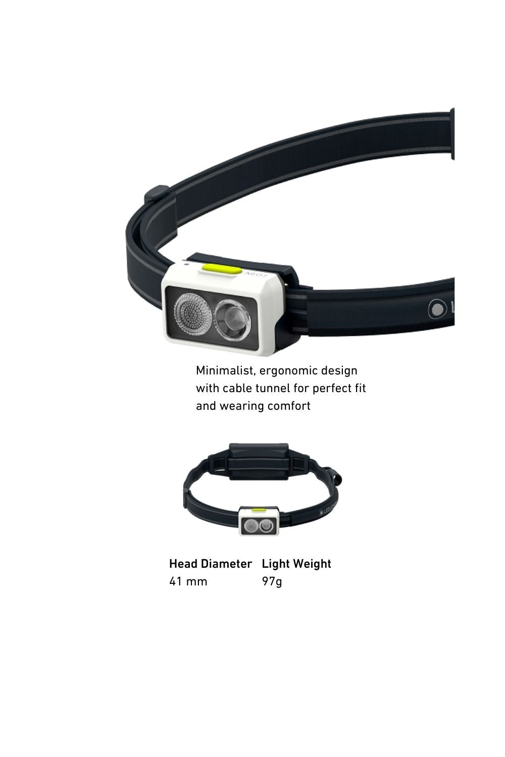 Ledlenser M7F720 NEO3 Running LED Head Torch