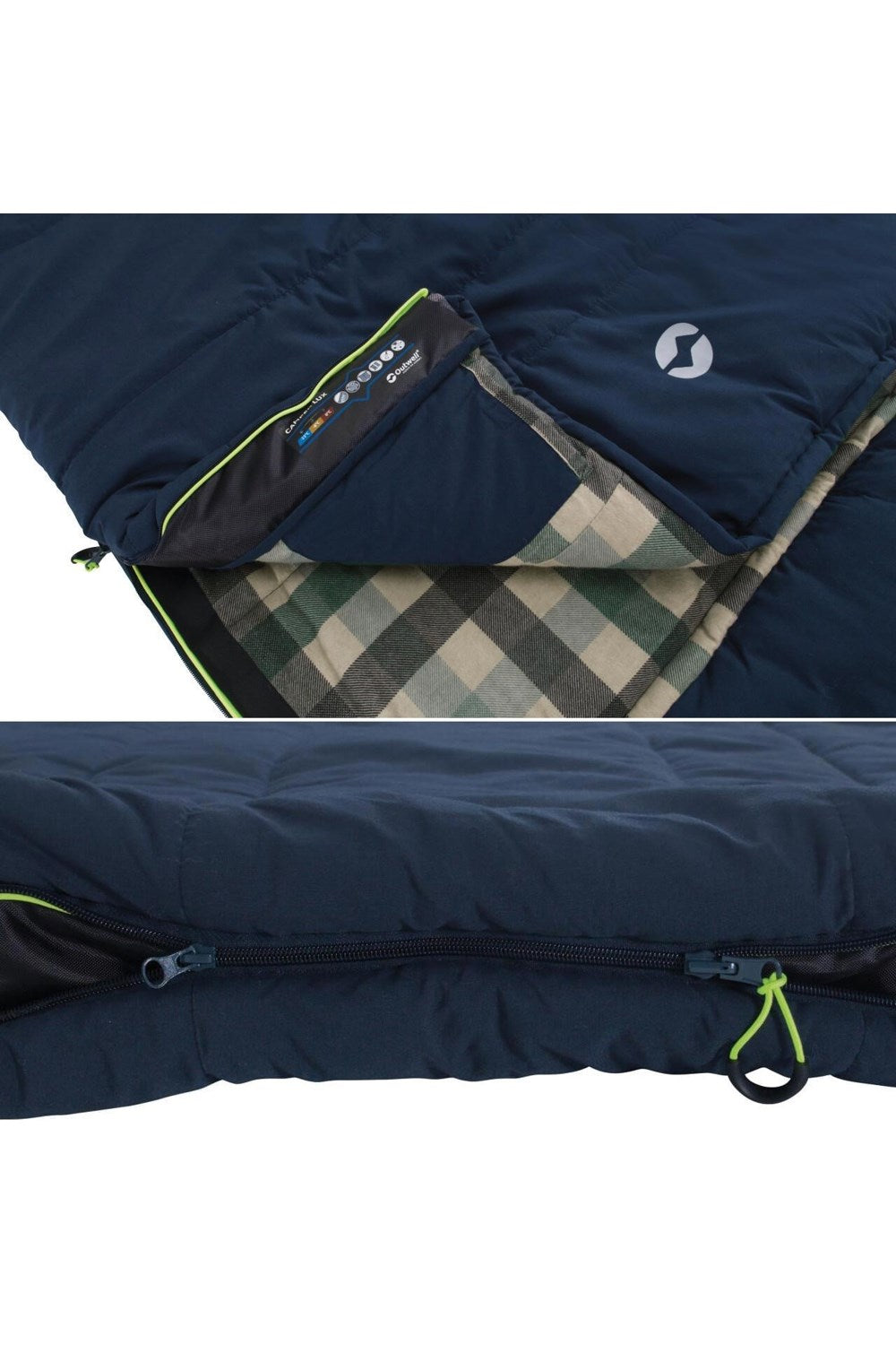 Outwell M80AA7 Camper Lux Sleeping Bag Left Zip